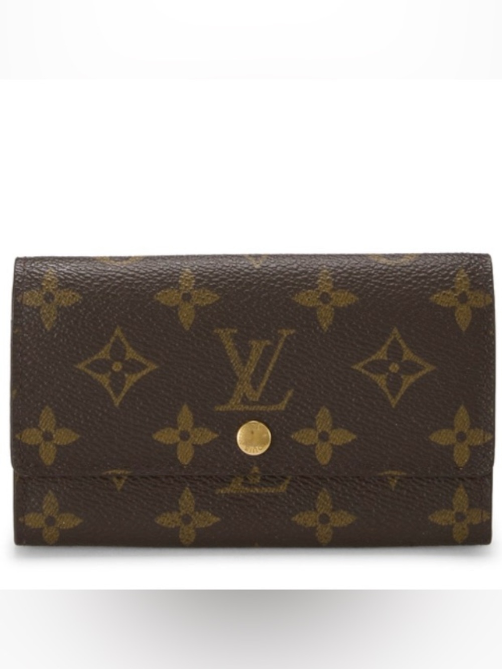 Louis Vuitton Monogram Canvas Porte Monnaie Bifold Wallet